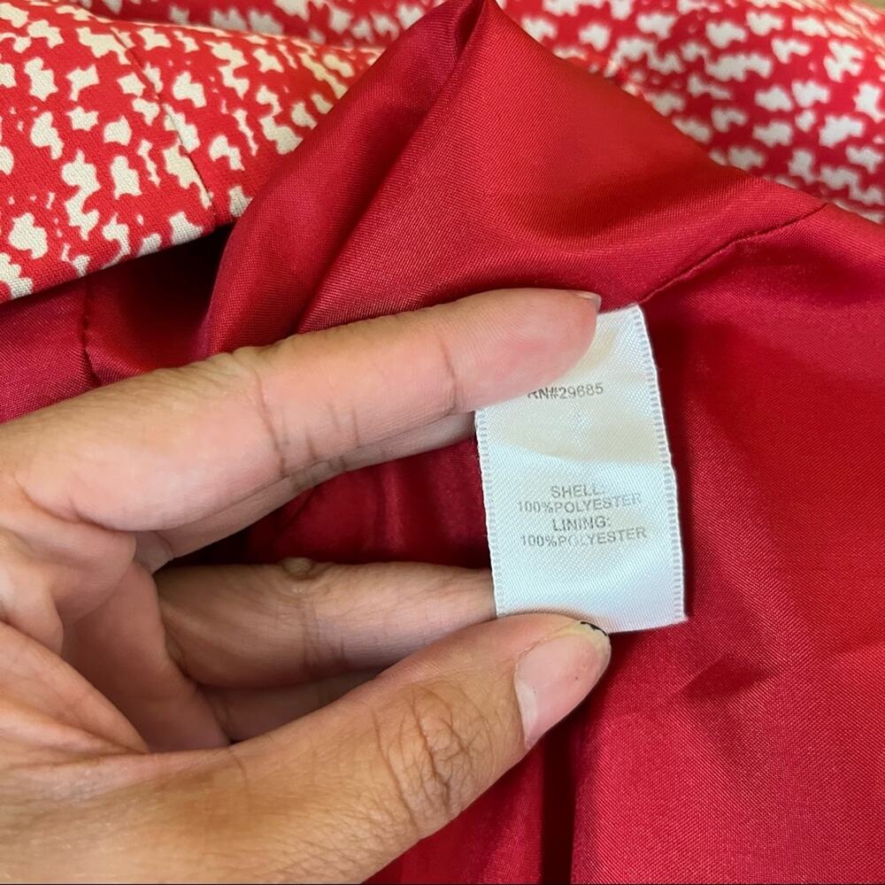 Pendleton Patterned Zip Jacket Size 14 - image 7